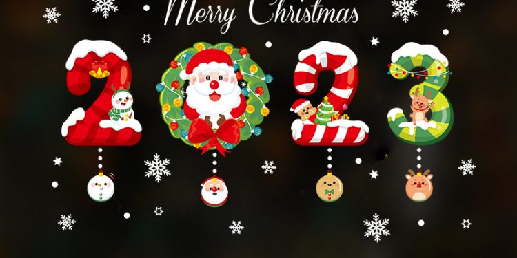 Decal Trang Trí Noel