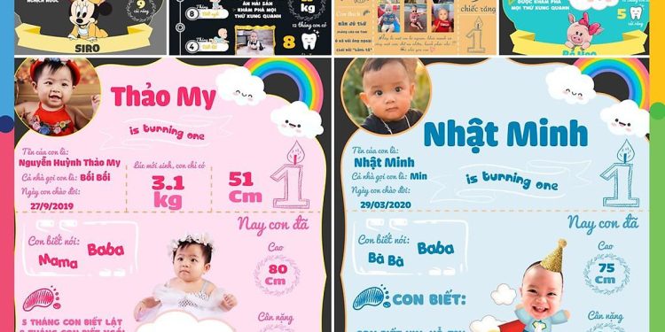 Giới thiệu 10 mẫu bảng chalkboard cho bé mới nhất