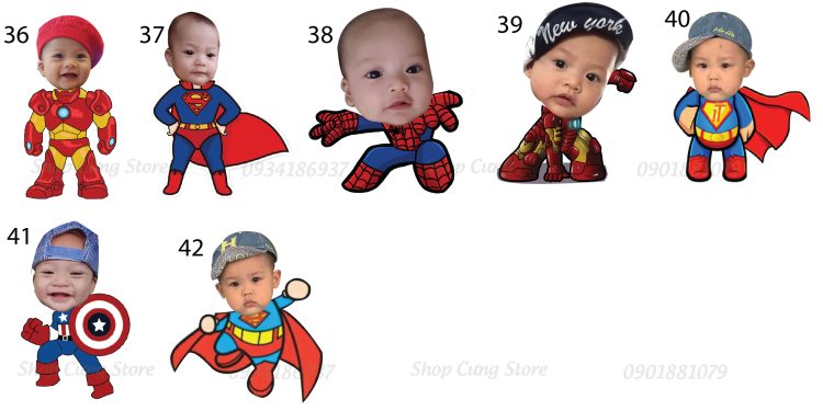 Top 15 mẫu chibi bé trai mới nhất
