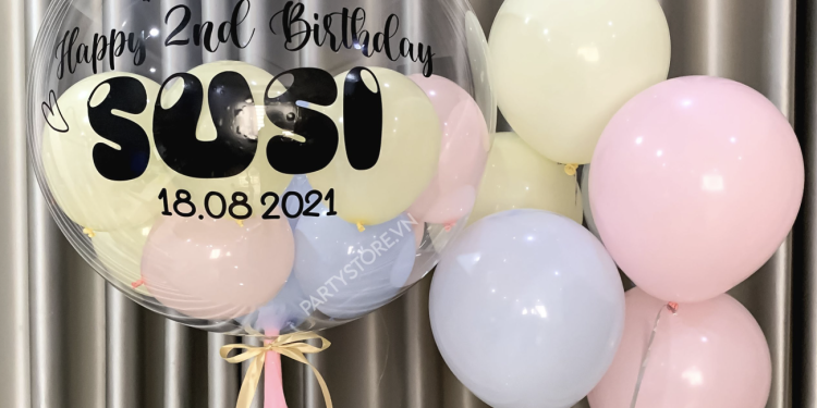 Combo bóng bay trang trí sinh nhật